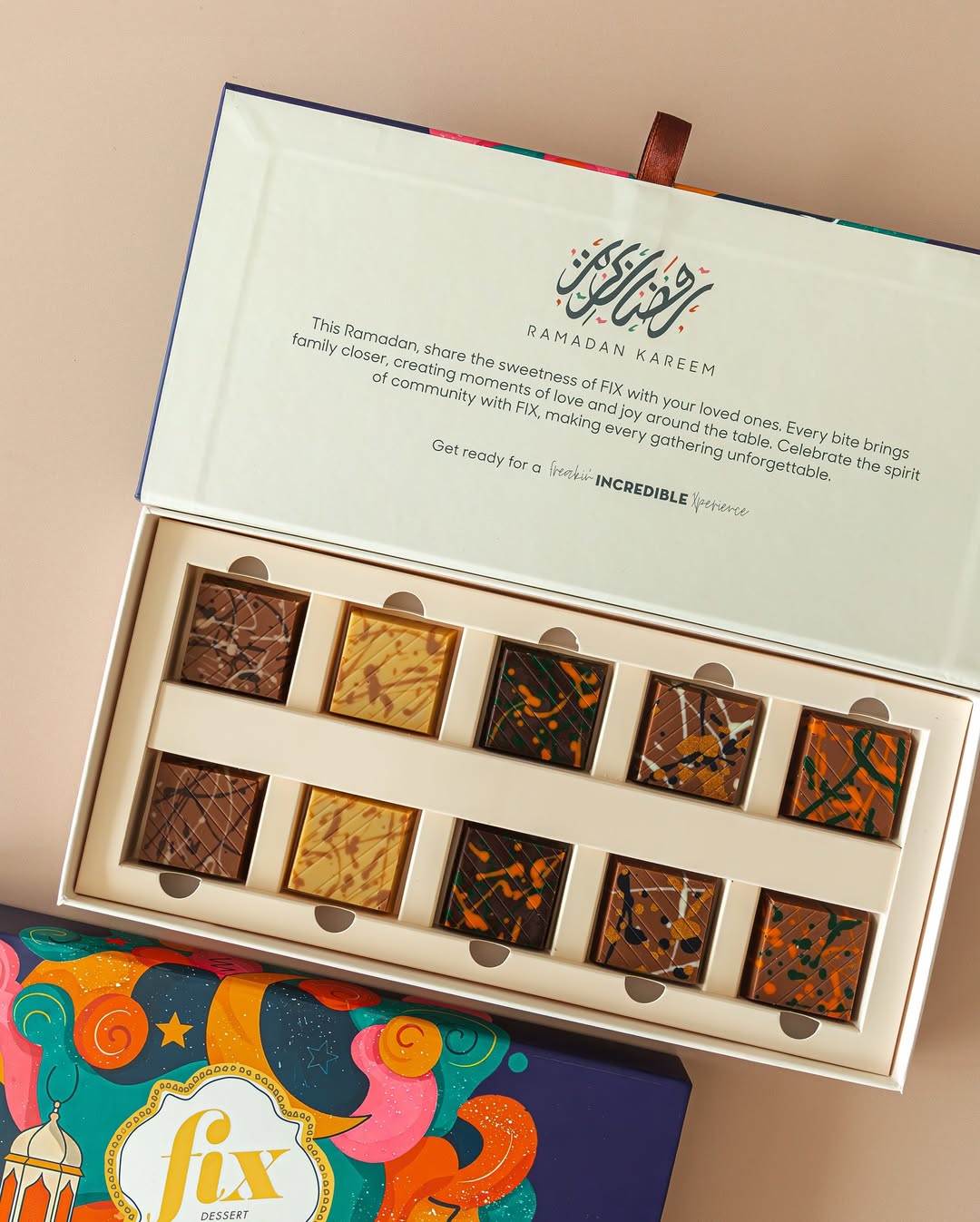 Fix Dubai Chocolate: Mini Hero Box Ramadan Karem